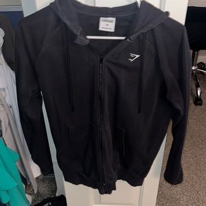 Gymshark XS black zip up